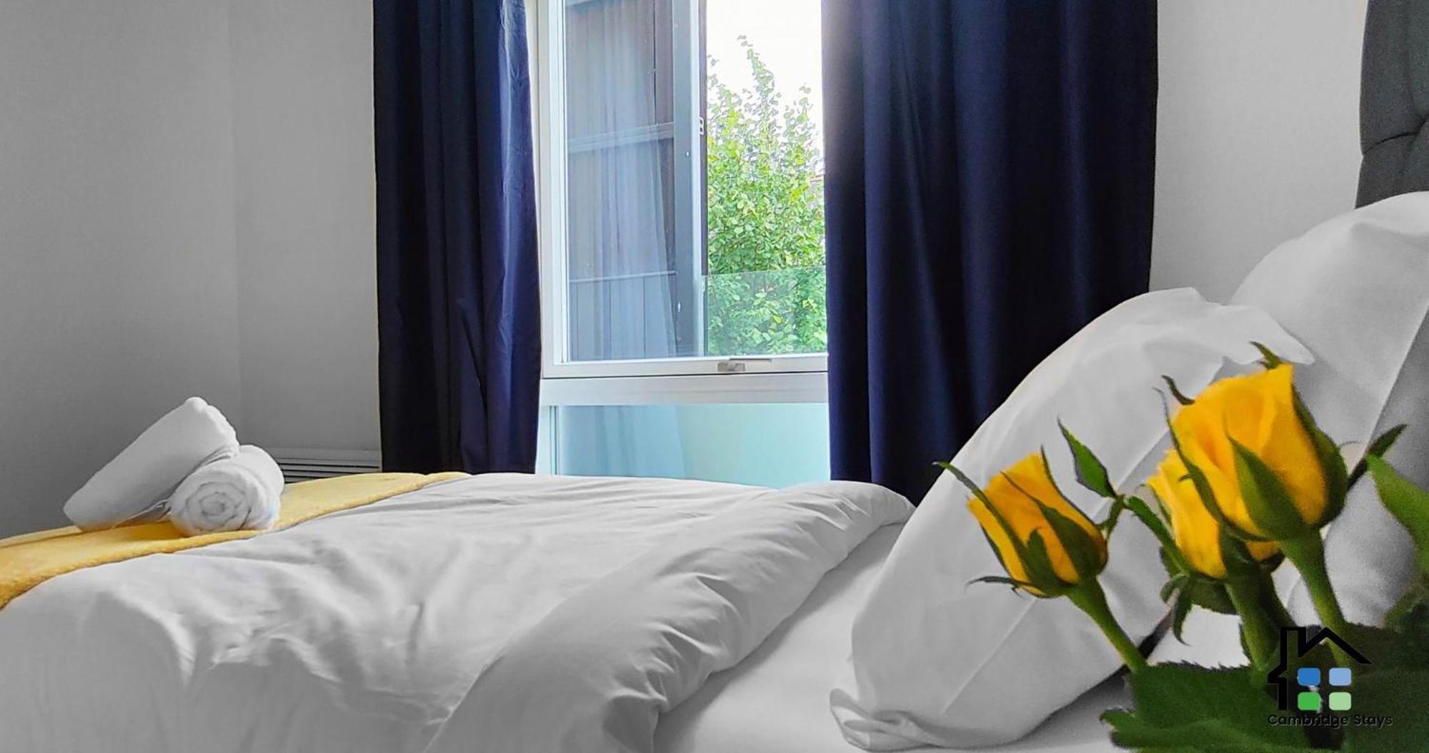 Cambridge Stays Riverside Apart Hotel With 2Br Flats At The City Centre-Parking-Balcony Экстерьер фото
