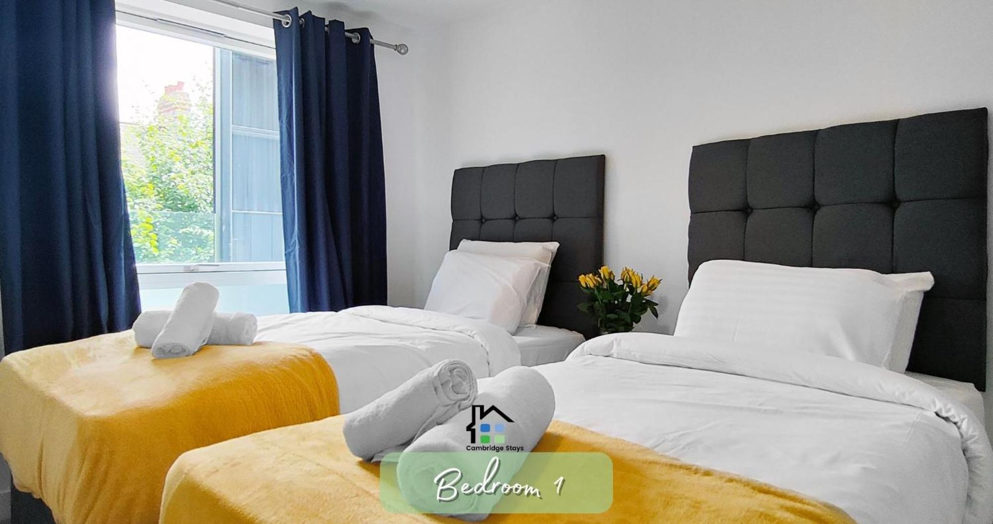 Cambridge Stays Riverside Apart Hotel With 2Br Flats At The City Centre-Parking-Balcony Экстерьер фото