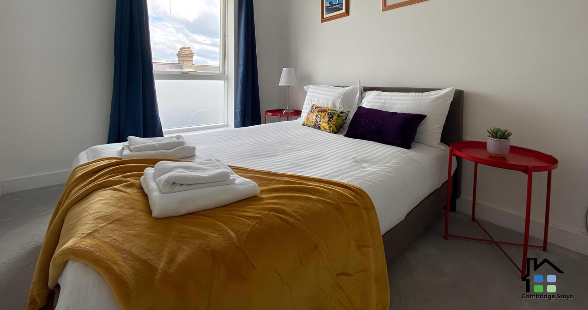 Cambridge Stays Riverside Apart Hotel With 2Br Flats At The City Centre-Parking-Balcony Экстерьер фото