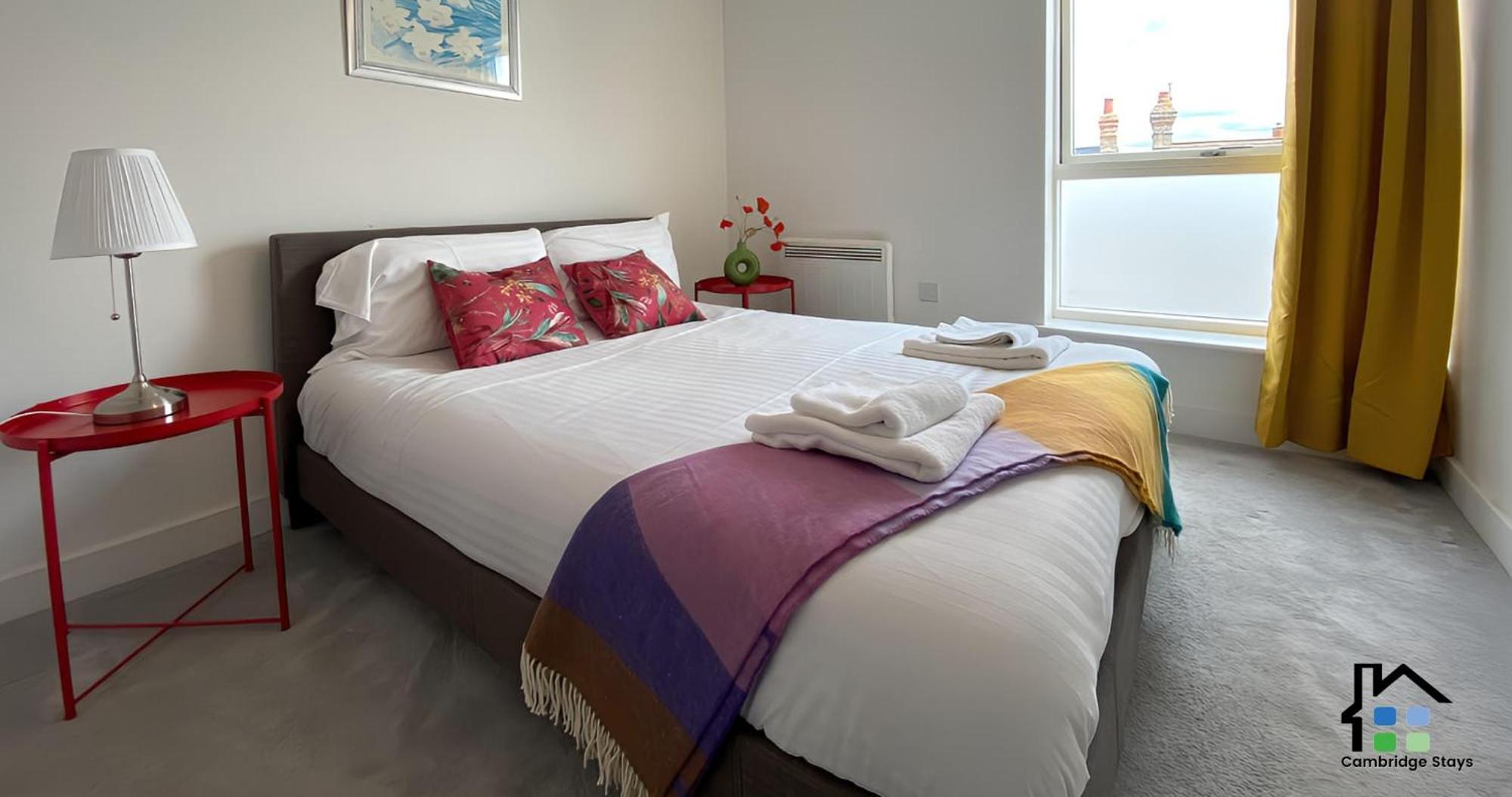 Cambridge Stays Riverside Apart Hotel With 2Br Flats At The City Centre-Parking-Balcony Экстерьер фото